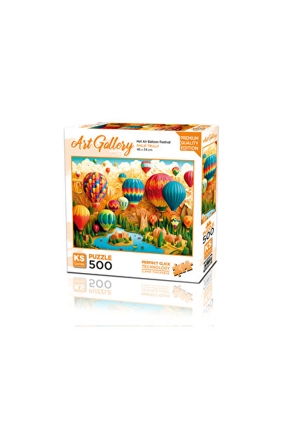 Ks Games Hot Air Balloon Festival 500 Parça Puzzle
