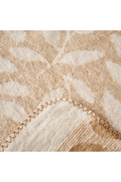 MATMEL Soft Sprig Cotton Single Blanket - Beige - 150X200 cm