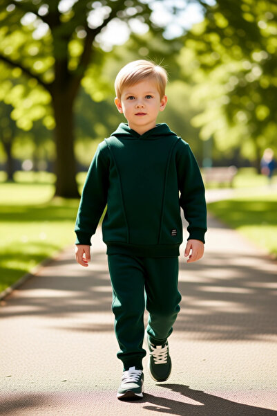 PayBuy Set din două piese pentru băiat cu glugă Swea tricou și pantaloni de t...