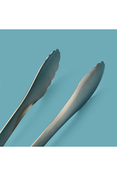 Oxo Steel Tongs - Gray - 10 cm
