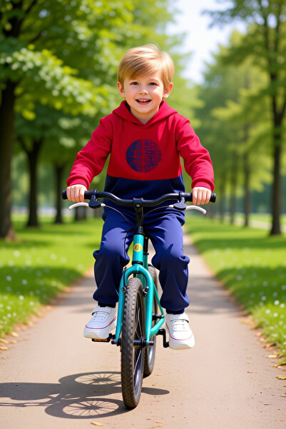 PayBuy Boy's Hooded Cotton Regular Fit Tracksuit Set Quality Stylish Comfortable Casual