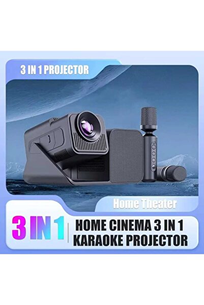 SMART BARRY HT36 4K HD Projector, Manual Focus, Dual-Band 5G Speed, HD Input