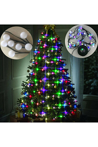 MRG Instalatie Brad Craciun M952, Tree Dazzler, RGB, 64 Globulete, Telecomanda