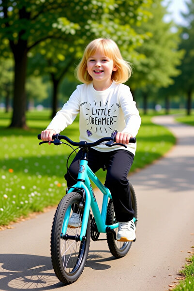 PayBuy Girls' Cotton Crew Neck Long Sleeve Slogan Printed Bottom Top Set Quality Stylish Comfortable