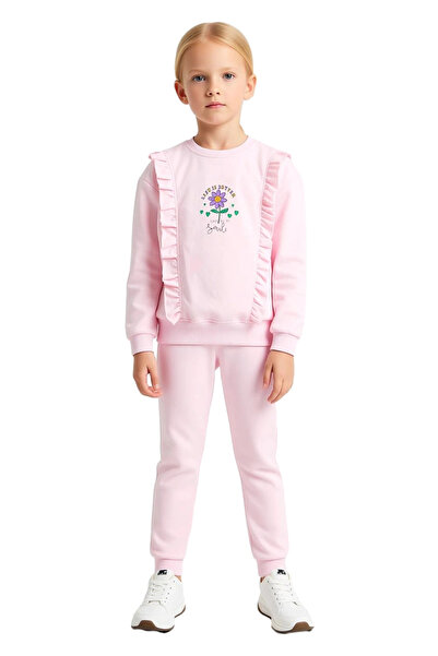 PayBuy Cute Panda Patterned Girls' Knitted Tracksuit Set High Quality Stylish Comfortable Casual
