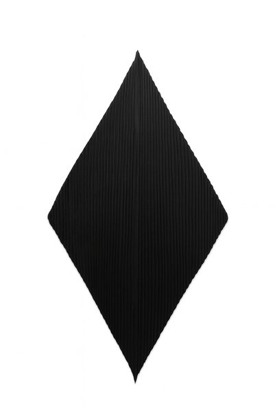 Avoria Black Pleated Women's Scarf