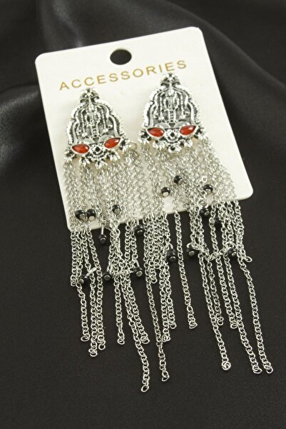 ZERO LAND Nrzsnt Metal Zr Model (221453) Earring-Silver Color