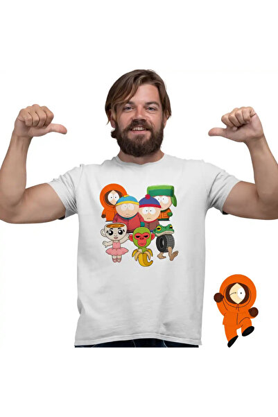 OEM Men's T-shirt South Park Brainrot Capucina Bananas Ambalabu Italian