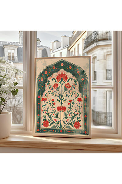 ARTCASTLE Set de picturi cu ramă din lemn ARTĂ MURALĂ ISLAMICĂ