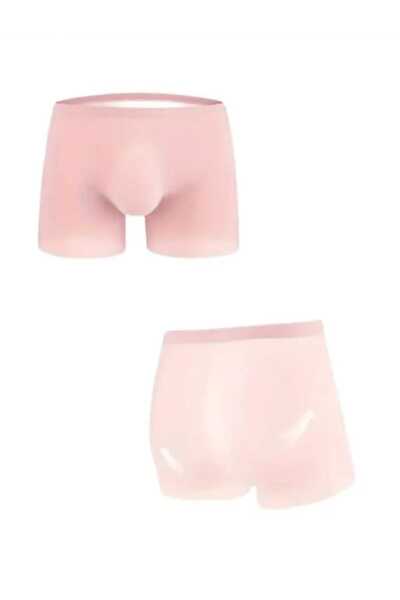 Butik Buz İpek Yarı Şeffaf Boxer