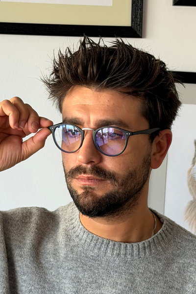 By Harmony Bh 02145m C02 Men's Blue Light Protection Glasses