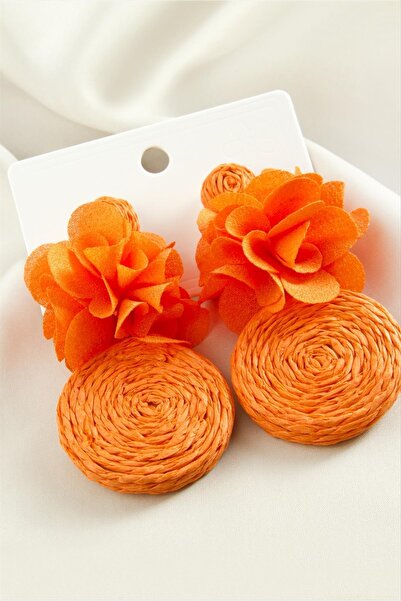 ZERO LAND Nrzsnt Flower Zr (222925) Model Earrings-Yellow