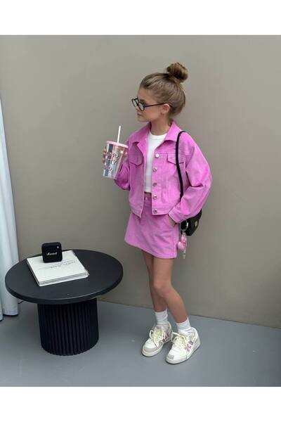 La ciel Paris La’ciel Paris Kadife Ceketli Takım