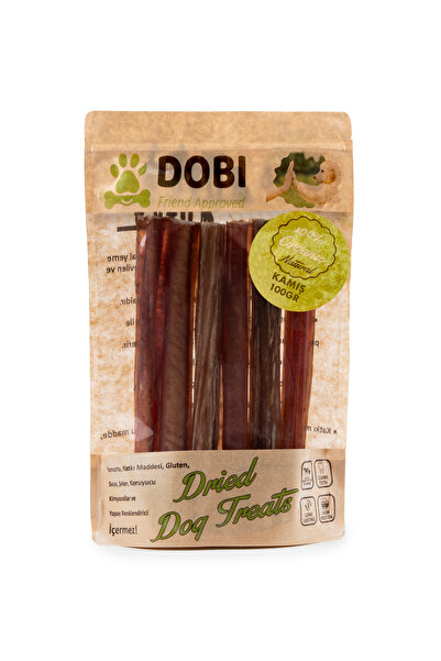 %100 Doğal Organik Köpek Ödül Maması Kamış Stick 100gr | Katkısız, Gluten ve Koruyucu İçermeyen