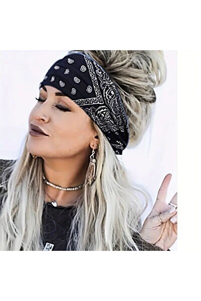 MORESUN Women's Ethnic Style Winter - Elastic Yoga Headband 1 Piece