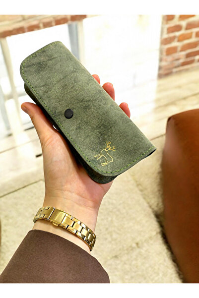 Saltos Зелений чохол для окулярів Спеціальний дизайн Unisex