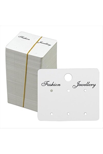 ZERO LAND Nrzsnt 3 Pairs (222204) Earring Card-White