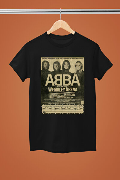 MAGORS Abba Printed Cotton Short Sleeve Regular Fit Rock T-Shirt