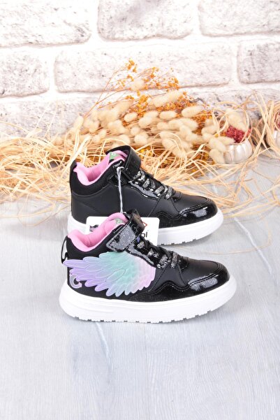 fort Cool Helen Comfortable Lightweight Wing Figured High-Top Sneaker Girls' Shoes