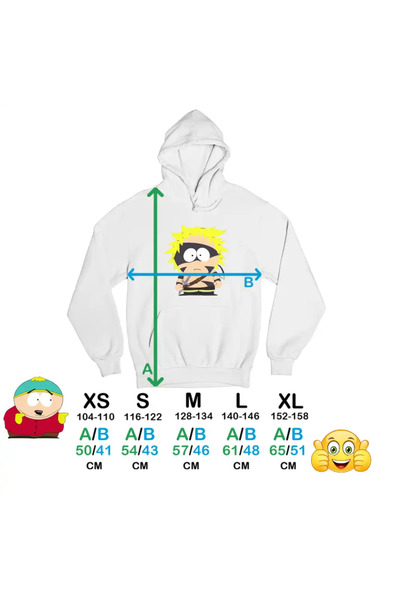 OEM South Park Tweek Tweak Barbarian Kids Girls Sweatshirt