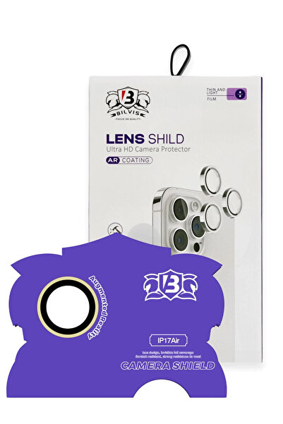 NewFace Nrzsnt Apple iPhone 17 Air Bilvis Titan Camera Lens (220739) - Gold