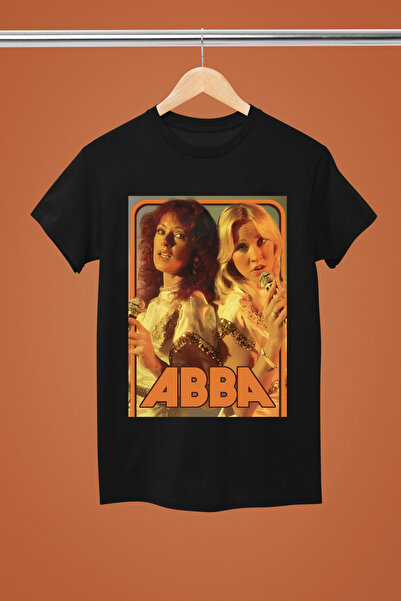 MAGORS Abba Printed Cotton Short Sleeve Regular Fit Rock T-Shirt