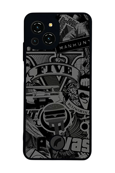 Reeder حافظة متوافقة مع S23 Pro Max باللون الأسود غير اللامع - سيليكون ناعم، ...