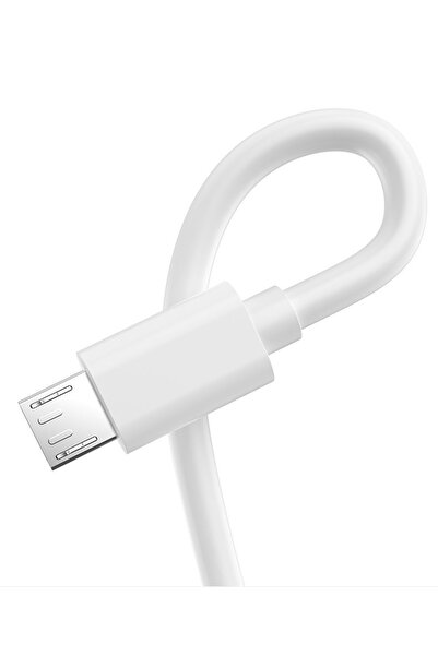 MRG Cablu Usb Micro Usb MD22V, Incarcare si Transfer Date, Tip B, 1M, Alb