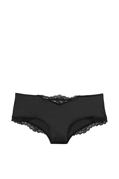 Victoria's Secret - Cheeky lace panties with cut-out back, black