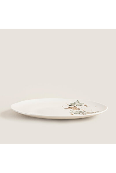 Chakra Fogia Pasta Tabağı 23 CM Natural