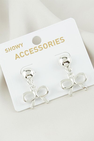 ZERO LAND Nrzsnt Fiyong Metal (231247) Earrings-Silver Color