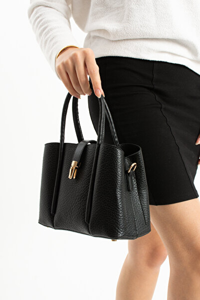 By Hakan Tn-210 Geantă de umăr pentru femei Geantă de mână Geantă de cruce NEGRU