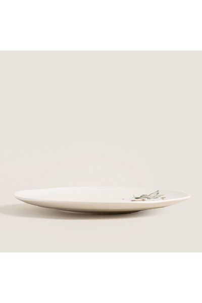 Chakra Fogia Çay Tabağı 13 CM Krem