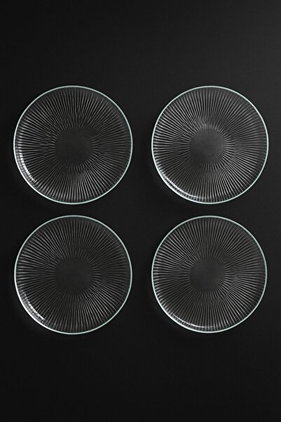 Buğra Home Round 4-Piece Presentation Plate/26Cm