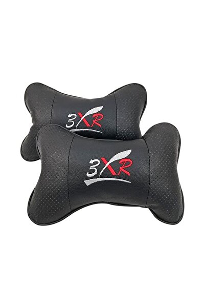 3XR 2 Piece Car Seat Neck Rest Head Rest Support Safety Cushion