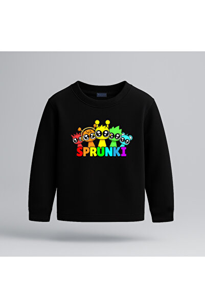 BLITZIST Παιδικό μπλουζάκι με στάμπα Sprunki με μακριά μανίκια (4-13 ετών)