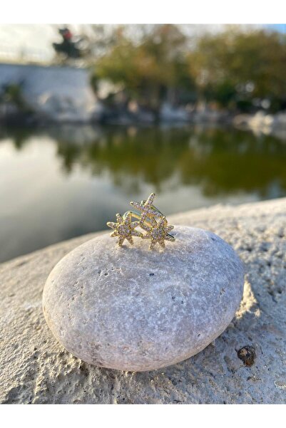 milayk Star Triple Gold Figure Earcuff