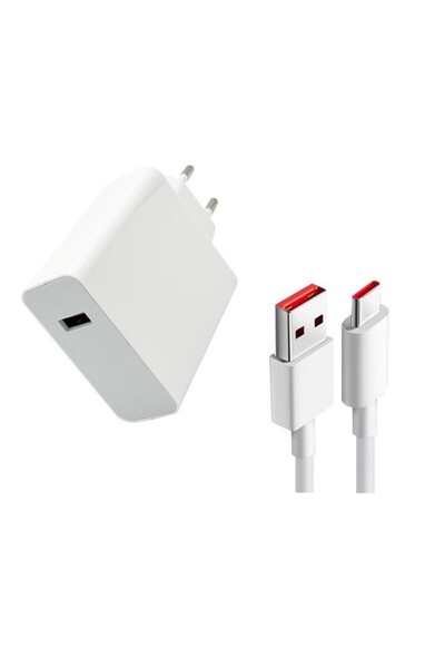 MRG Incarcator Retea MDY12E, 67W, 6.6 Ah, Cablu Type-C, Fast Charge, Alb