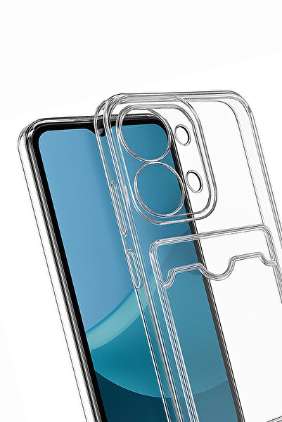 NewFace Nrzsnt Xiaomi Redmi 15C 4g Case Card Transparent Silicone (230544) - Transparent