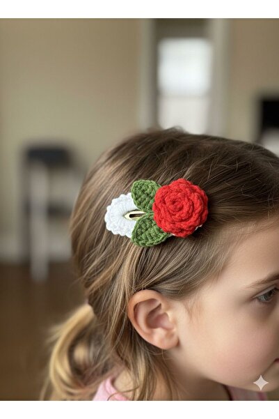 ELF TOYS Rose Knitting Buckle 1 Pair