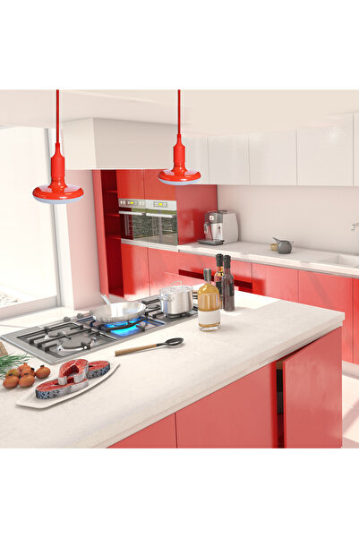 Other UFO BULB 15W LED RED + BRAIDED CABLE