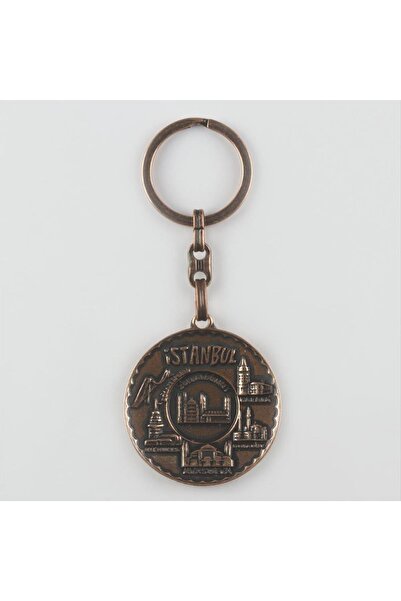 ZERO LAND NRZSNT Istanbul Figurat (232616) Breloc metalic-bronz