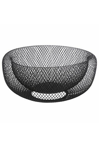 Other FRUIT BASKET mesh black IRON round 27 cm