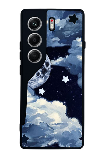 TECNO حافظة متوافقة مع هاتف Camon 40 باللون الأسود غير اللامع - سيليكون ناعم،...