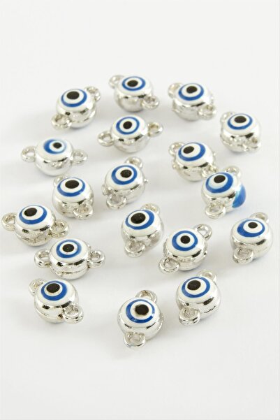 ZERO LAND Nrzsnt Nazar Double-Handled Enamel Bracelet and Pendant Apparatus 1 (00702) Piece-Light Blue