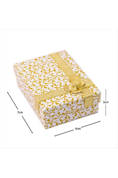 ZERO LAND Nrzsnt Patterned Set Necklace (235255) Gift Box-Yellow-1