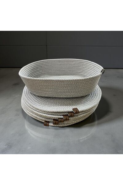 myistasyon "tarzınızı evinize yansıtın" 7 Piece Oval Jute Placemat / American Service Lux Presentation Plate Mat + Basket