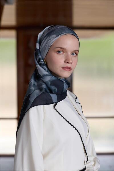 İpekhan Winter Bloom Collection Soft Scarf 1239-10001