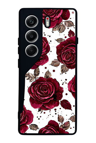 TECNO حافظة متوافقة مع هاتف Camon 40 باللون الأسود غير اللامع - سيليكون ناعم،...