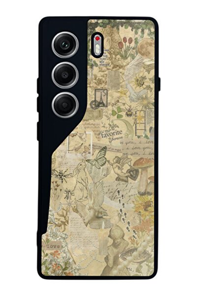 TECNO حافظة متوافقة مع هاتف Camon 40 باللون الأسود غير اللامع - سيليكون ناعم،...